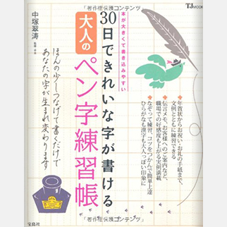 書家【中塚翠涛】30日できれいな字が書ける大人のペン字練習帳